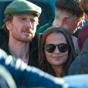 Michael Fassbender et sa femme Alicia Vikander ont été aperçus en train de visiter la ville natale de l'acteur à Killarney en Irlande, le 30 mai 2019.