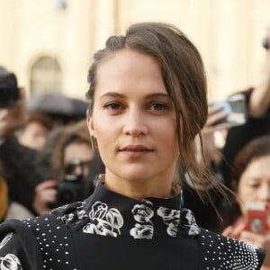 Alicia Vikander - Arrivée des people au défilé Louis Vuitton collection prêt-à-porter Automne-Hiver lors de la fashion week à Paris, le 5 mars 2019. © Veeren/CVS/Bestimage