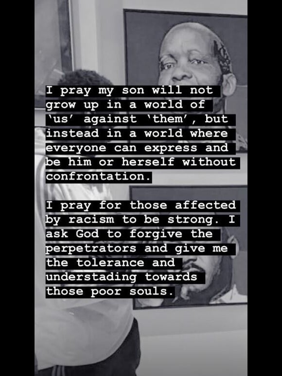 Paul Pogba réagit aux insultes racistes sur Instagram le 25 août 2019.