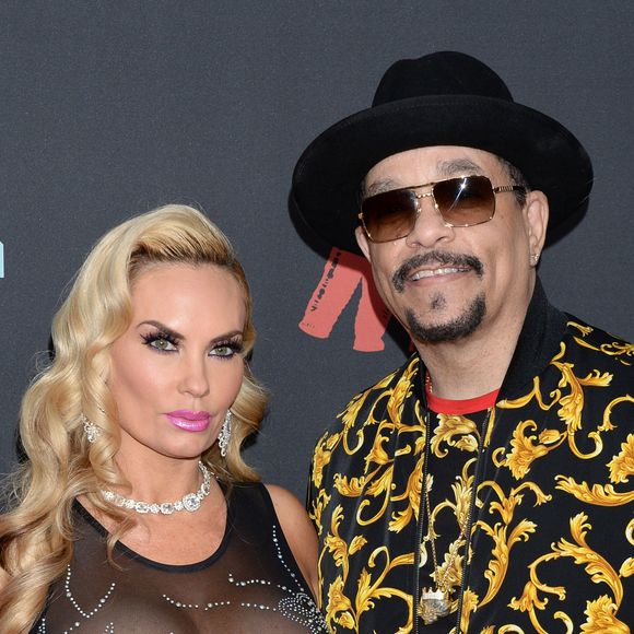Coco Austin et son mari Ice-T assistent aux MTV Video Music Awards 2019 au Prudential Center à Newark dans le New Jersey, le 26 août 2019.