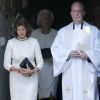 La reine Silvia de Suède assistait le 18 juillet 2019 aux funérailles d'Anki Wallenberg à l'église de Dalaro, à Stockholm, un mois après sa mort dans le naufrage de son voilier sur le lac Léman.
