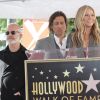 Ryan Murphyy, Gwyneth Paltrow et son mari Brad Falchuk - Ryan Murphy reçoit son étoile sur le Walk Of Fame à Hollywood, le 4 décembre 2018