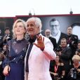 Manuela Lamanna et Toni Servillo lors de la projection du film "La Vérité" lors de la cérémonie d'ouverture du 76e festival du film de Venise, la Mostra, sur le Lido au Palais du cinéma de Venise, Italie, le 28 août 2019.