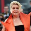 Catherine Deneuve lors de la projection du film "La Vérité" lors de la cérémonie d'ouverture du 76e festival du film de Venise, la Mostra, sur le Lido au Palais du cinéma de Venise, Italie, le 28 août 2019.