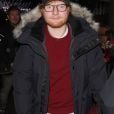 Ed Sheeran quitte un restaurant à Londres le 16 novembre 2018.