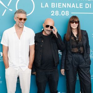 Vincent Cassel, Gaspar Noé et Monica Bellucci - Photocall du film Irreversible Inversion Integrale lors du 76ème Festival du Film de Venice à Venice en Italie, le 31 août 2019