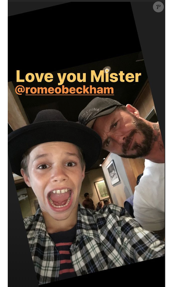 L'anniversaire de Romeo Beckham qui fête ses 17 ans le 1er septembre 2019.