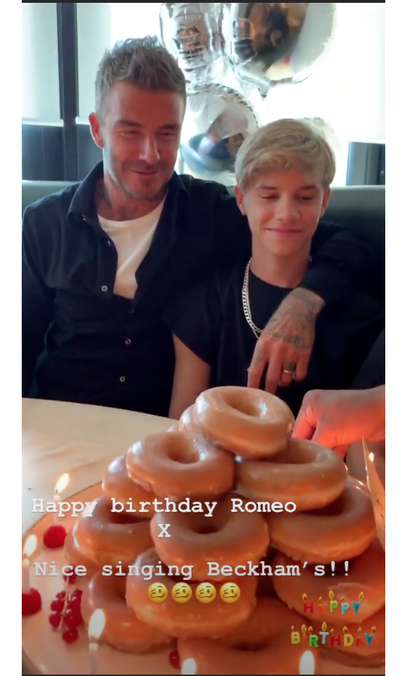 L'anniversaire de Romeo Beckham qui fête ses 17 ans le 1er septembre 2019.