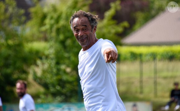 Yannick Noah - Tournoi de football caritatif au profit de l'association Enfants de la Terre en présence de Y.Noah, fondateur de l'association et de nombreuses personnalités à Feucherolles le 8 juin 2019. © Pestellini / Panoramic / Bestimage