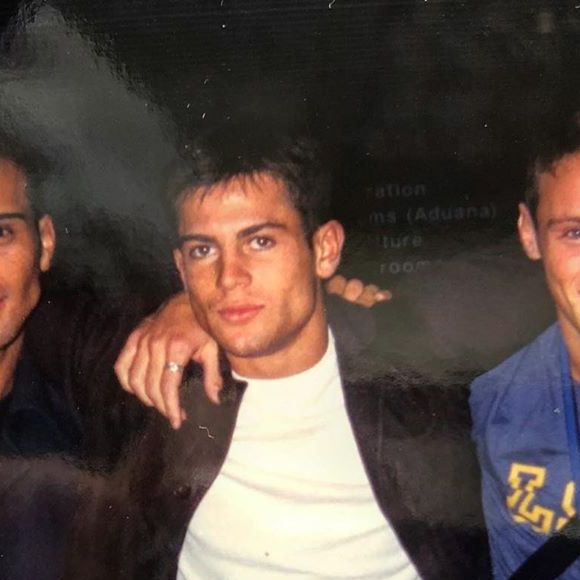 Frank Delay a partagé cette photo de lui avec Adel Kachermi et le regretté Filip Nikolic, sur Twitter, le 1er septembre 2019.