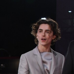 Lily-Rose Depp, Timothée Chalamet - Tapis rouge et avant-première du film "The King" lors du 76ème festival international du film de Venise, la Mostra, le 2 septembre 2019.