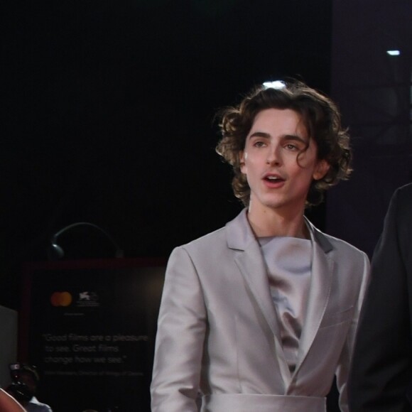 Lily-Rose Depp, Timothée Chalamet - Tapis rouge et avant-première du film "The King" lors du 76ème festival international du film de Venise, la Mostra, le 2 septembre 2019.