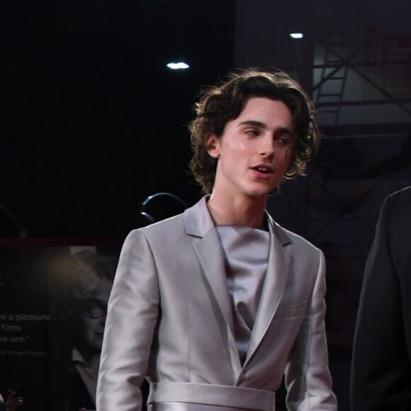 Lily-Rose Depp, Timothée Chalamet - Tapis rouge et avant-première du film "The King" lors du 76ème festival international du film de Venise, la Mostra, le 2 septembre 2019.