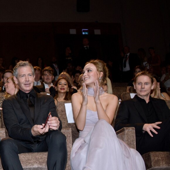 Lily-Rose Depp, Timothée Chalamet - Tapis rouge du film "The King" lors du 76ème festival international du film de Venise, la Mostra, le 2 septembre 2019.