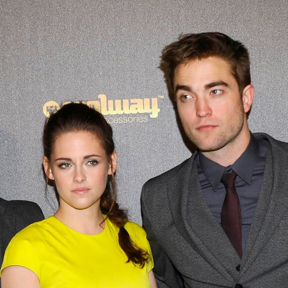 Kristen Stewart et Robert Pattinson - Avant-Premiere du film Twilight "Breaking Dawn 2" a Madrid, le 15 novembre 2012.