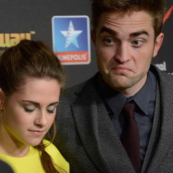 Kristen Stewart et Robert Pattinson - Avant-Premiere du film Twilight "Breaking Dawn 2" a Madrid, le 15 novembre 2012.