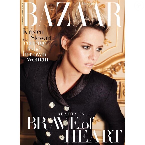 Kristen Stewart pour le Harper's Bazaar britannique- Numéro d'octobre 2019.