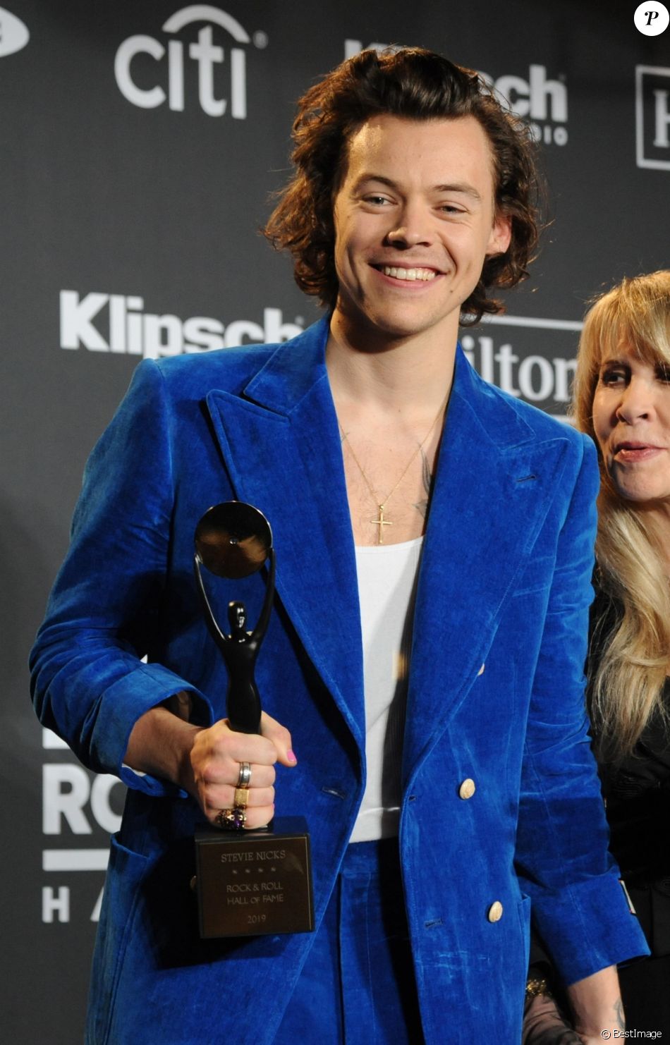 Harry Styles à la soirée Rock & Roll Hall Of Fame Induction au Barclays