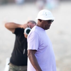 Samuel L. Jackson - People au 60ème anniversaire de Earvin Johnson, Jr., dit Magic Johnson à Saint-Tropez le 2 septembre 2019. © Cyril Moreau/Bestimage