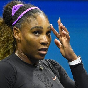 Serena Williams (USA) lors de l'US Open de Tennis au USTA Billie Jean King National Tennis Center à Flushing dans l'arrondissement du Queens à New York City, New York, Etats-Unis, le 5 septembre 2019. © Chryslene Caillaud/Panoramic/Bestimage