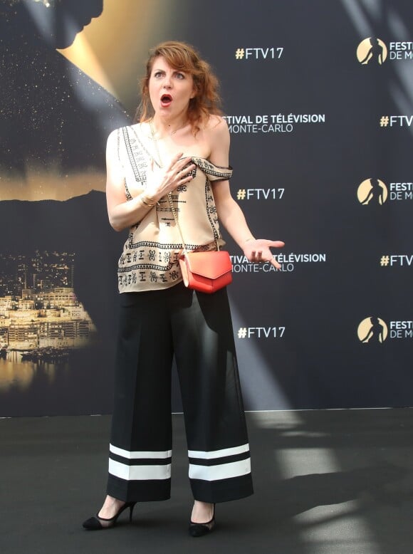 Anne-Elisabeth Blateau - 57ème Festival de télévision de Monte-Carlo, le 17 juin 2017. © Denis Guignebourg/Bestimage