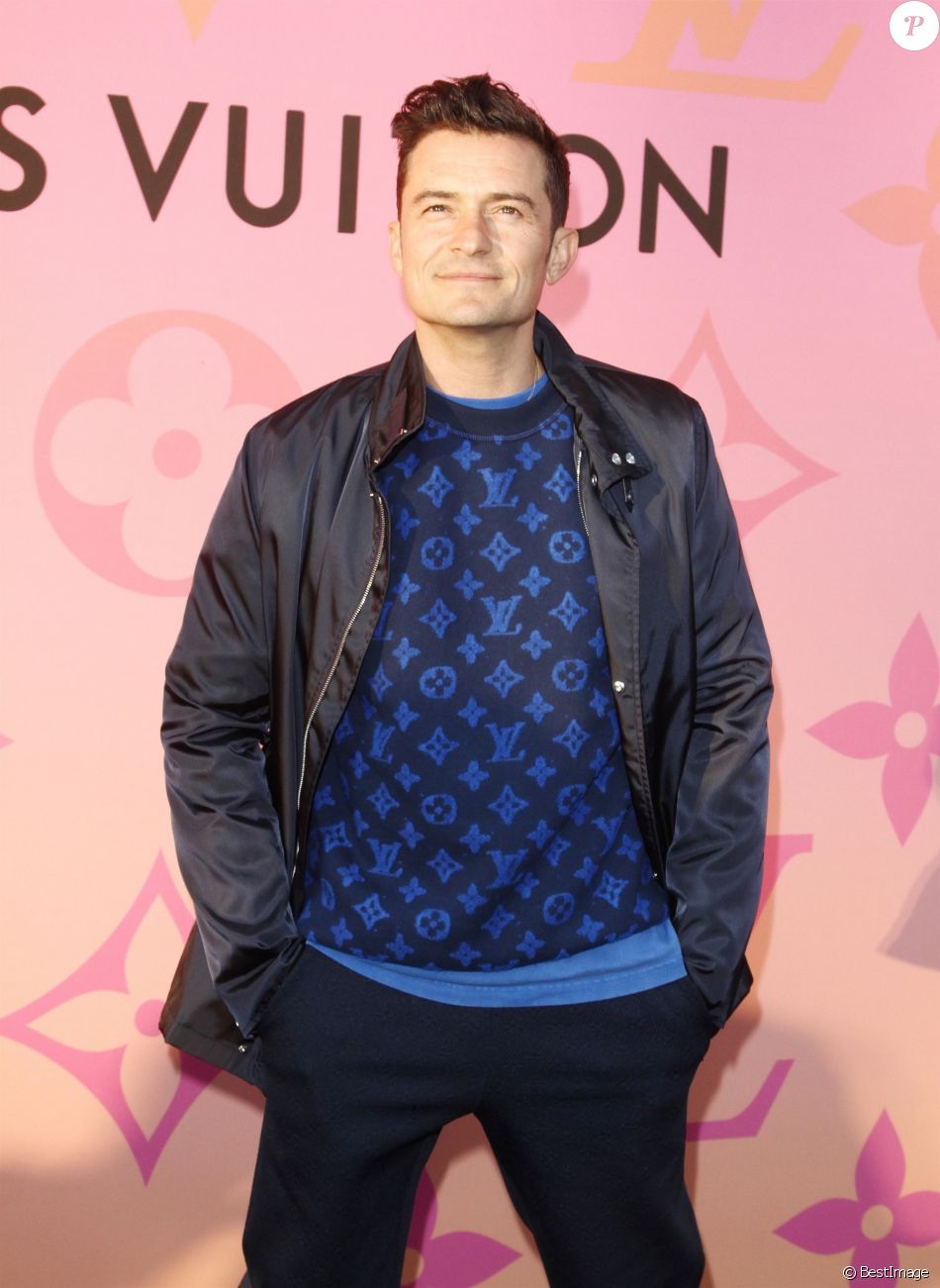 Orlando Bloom au photocall d&#039;une soirée organisée par &quot;Louis Vuitton&quot; à Los Angeles, le 27 juin 2019.