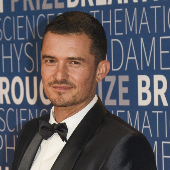 Orlando Bloom - Photocall de la soirée Breakthrough Prize au Ames Research Center à Mountain View le 4 novembre 2018.