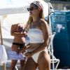 La joueuse de tennis canadienne Eugenie Bouchard a été aperçue avec un mystérieux inconnu en train de prendre du bon temps sur la plage à Miami, le 21 avril 2019.