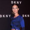Nina Agdal à la soirée d'anniversaire des 30 ans de DKNY au St. Ann's Warehouse, New York, le 9 septembre 2019.