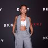 Karrueche Tran à la soirée d'anniversaire des 30 ans de DKNY au St. Ann's Warehouse, New York, le 9 septembre 2019.