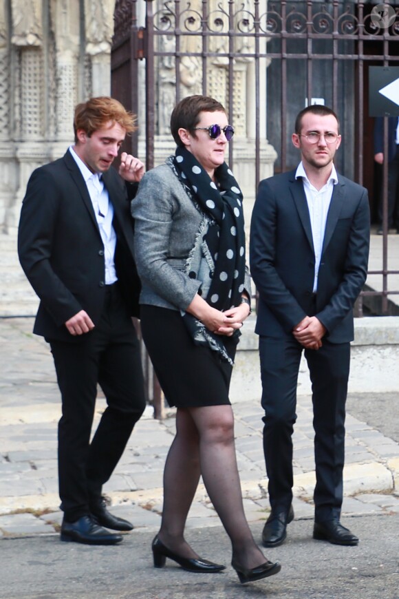 Obsèques du jeune pilote Anthoine Hubert en la cathédrale de Chartres le 10 septembre 2019.