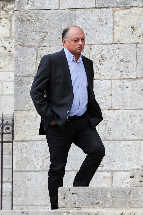 Frédéric Vasseur - Obsèques du pilote de F2 Anthoine Hubert en la cathédrale de Chartres, le 10 septembre 2019.
