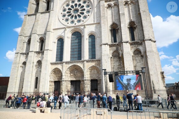 Obsèques du pilote de F2 Anthoine Hubert en la cathédrale de Chartres, le 10 septembre 2019.