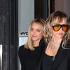 Miley Cyrus et sa compagne Kaitlynn Carter sont allées diner au restaurant La Esquina lors de la Fashion Week 2019 à New York, le 10 septembre 2019