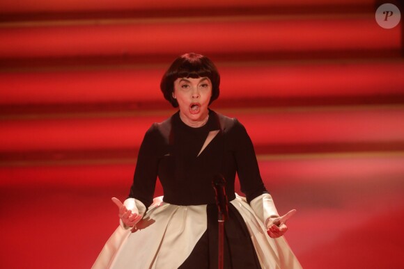 Mireille Mathieu - Les célébrités participent à l'émission de télévision 100,000 Lights of Advent à Suhl en Allemagne, le 1er décembre 2018.