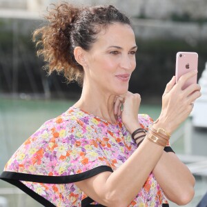 Linda Hardy - Photocall de la série "Demain nous appartient" lors de la 21ème édition du Festival de la Fiction TV de la Rochelle. le 14 septembre 2019 © Patrick Bernard / Bestimage 14/09/2019 - La Rochelle