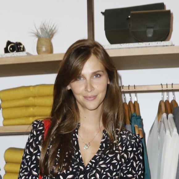 Ophélie Meunier assiste à l'ouverture de la nouvelle boutique Comptoir des Cotonniers Rive Gauche rue de Sèvres à Paris, le 17 septembre 2019. © Marc Ausset-Lacroix / Bestimage