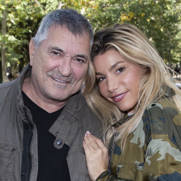 Exclusif - Jean-Marie Bigard et sa femme Lola Marois - Trophée des personnalités au profit de l'association "Make-a-Wish" au jardin du Luxembourg à Paris le 18 septembre 2019. La fondation Make-A-Wish est une association dont le but est d'exaucer le voeu d'enfants âgés de deux ans et demi à dix-sept ans qui sont ou ont été gravement malades. ©Jack Tribeca/Bestimage