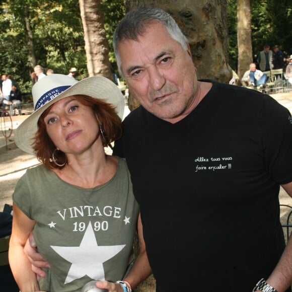 Exclusif - Sylvie Malys, Jean-Marie Bigard - Trophée des personnalités au profit de l'association "Make-a-Wish" au jardin du Luxembourg à Paris le 18 septembre 2019. La fondation Make-A-Wish est une association dont le but est d'exaucer le voeu d'enfants âgés de deux ans et demi à dix-sept ans qui sont ou ont été gravement malades. © JLPPA/Bestimage