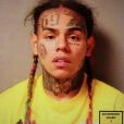 Portrait du rappeur 6ix9ine (vrai nom Daniel Hernandez), en procès pour racket, possession d'arme et de drogues, et préméditation de meurtre. Septembre 2019.