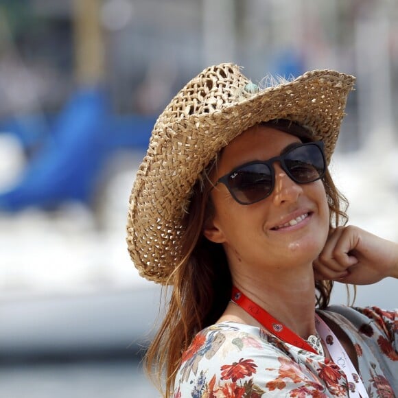 Eve Angeli à Monaco en marge des éssais libres du Grand Prix de Formule 1 le 24 mai 2018 © Jean François Ottonello / Nice Matin / Bestimage