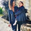 Julia Paredes complice avec sa fille Luna avant d'aller à l'école, le 10 septembre 2019, sur Instagram