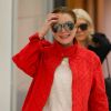 Lindsay Lohan arrive à l'aéroport de Sydney, en Australie, le 17 juillet 2019.
