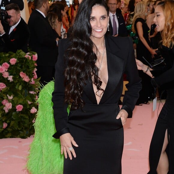 Demi Moore - Arrivées des people à la 71ème édition du MET Gala (Met Ball, Costume Institute Benefit) sur le thème "Camp: Notes on Fashion" au Metropolitan Museum of Art à New York, le 6 mai 2019