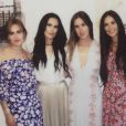 Tallulah et ses soeurs Scout et Rumer ainsi que leur mère Demi Moore - Photo publiée sur Instagram le 26 juin 2017