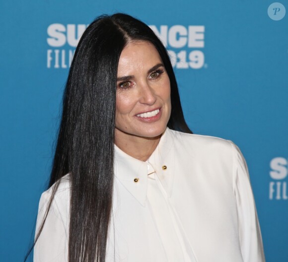 Demi Moore lors de la première de "Corporate Animals" au festival du film de Sundance le 29 janvier 2019.