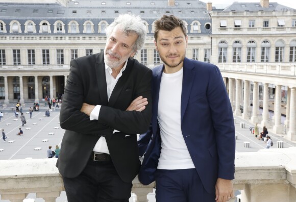 Stéphane de Bourgies, Jeff Panacloc - Cérémonie de remise des insignes de Commandeur dans l'Ordre des Arts et des Lettres à Pierre Hermé et de Chevalier dans l'Ordre des Arts et des Lettres à David Sinapian au Ministère de la Culture à Paris, le 23 septembre 2019. © Marc Ausset-Lacroix/Bestimage