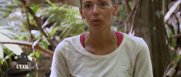 Raphaële dans l'édition All Stars "Koh-Lanta : Le combat des héros" (Tf1), épisode diffusé vendredi 20 avril 2018.