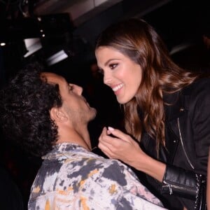 Iris Mittenaere et son compagnon Diego - Front Row - Etam Live Show 2019 au Stade Roland Garros à Paris le 24 septembre 2019. © Rachid Bellak / Bestimage