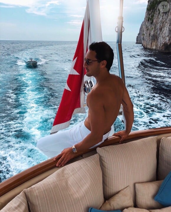 Diego El Glaoui, le nouveau compagnon d'Iris Mittenaere, pose sur Instagram.
